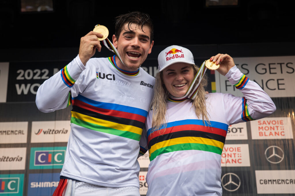 2022 UCI MTB World Championships Bruni and Höll