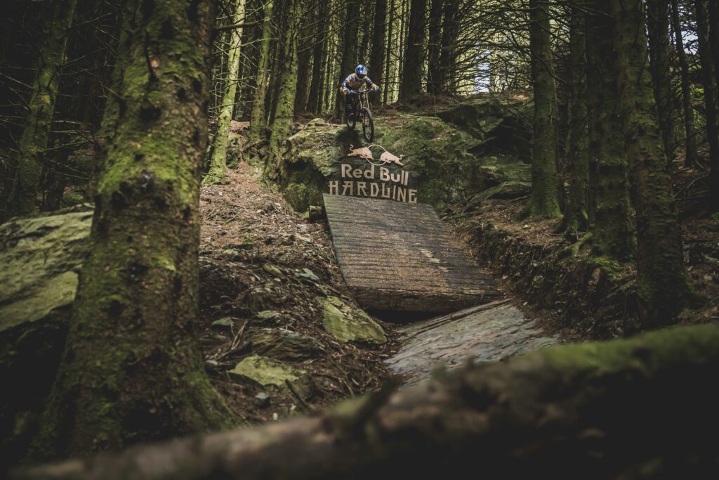 RedBull_Hardline_2022 Gee Atherton riding