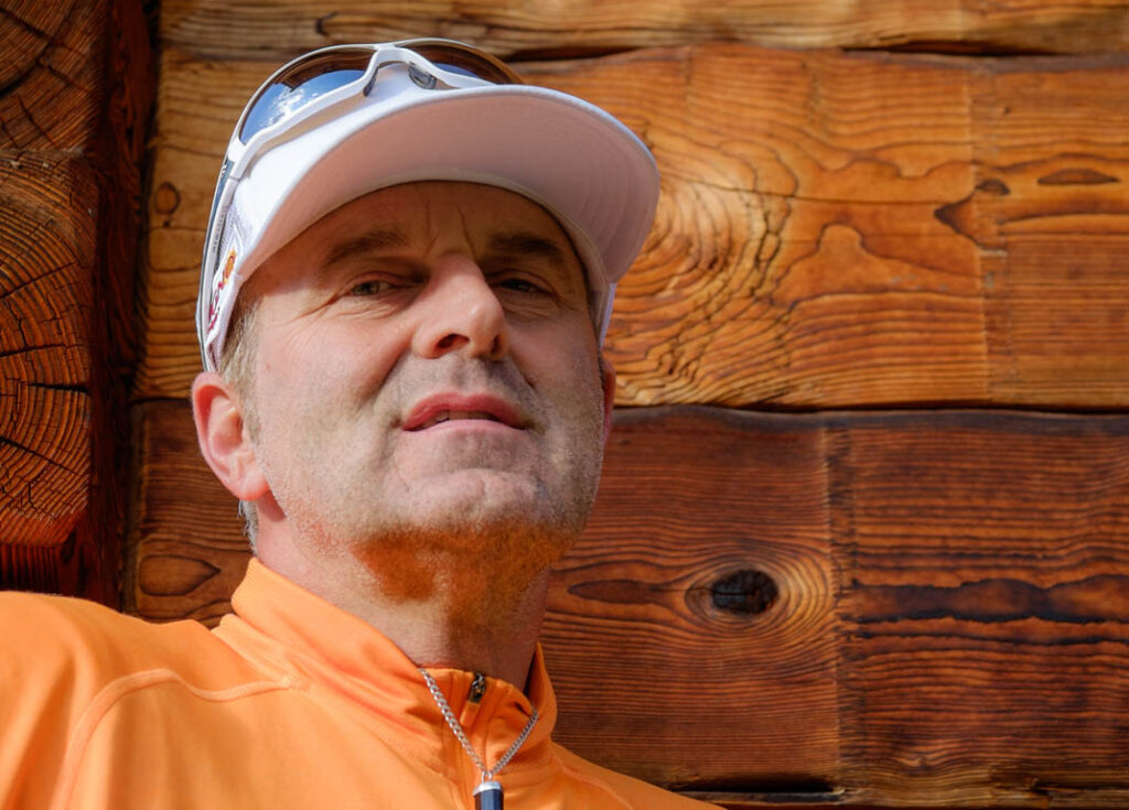 Portrait of a true icon of mountain biking, Hans Rey