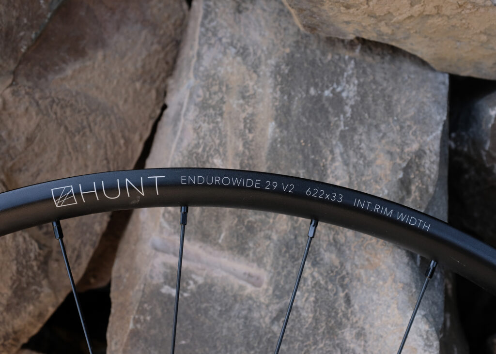 Hunt Enduro Wide V2 Wheels Review 2022 front rim