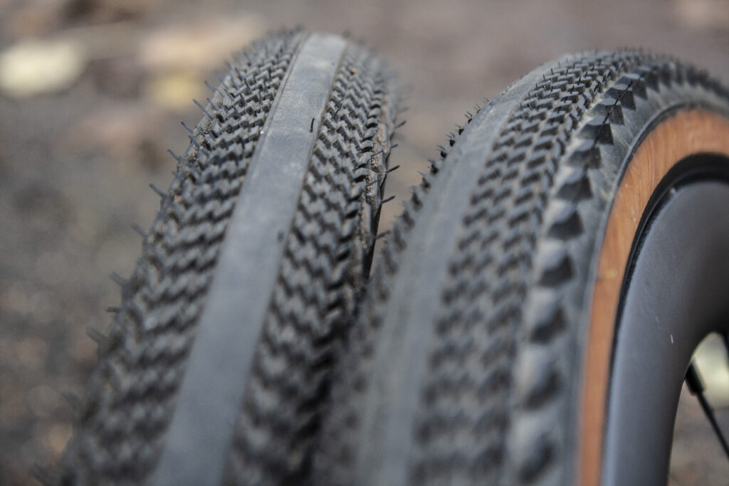 2022 Parcours Alta gravel wheelset tyre tread