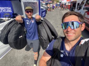Chris Hinds and Callum Wyllie &ndash; team GB mechanics