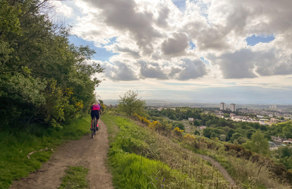 Komoot routes-2 Cathkin Braes