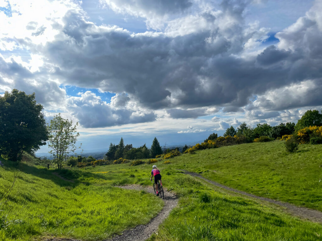 Komoot routes-3 Cathkin Braes
