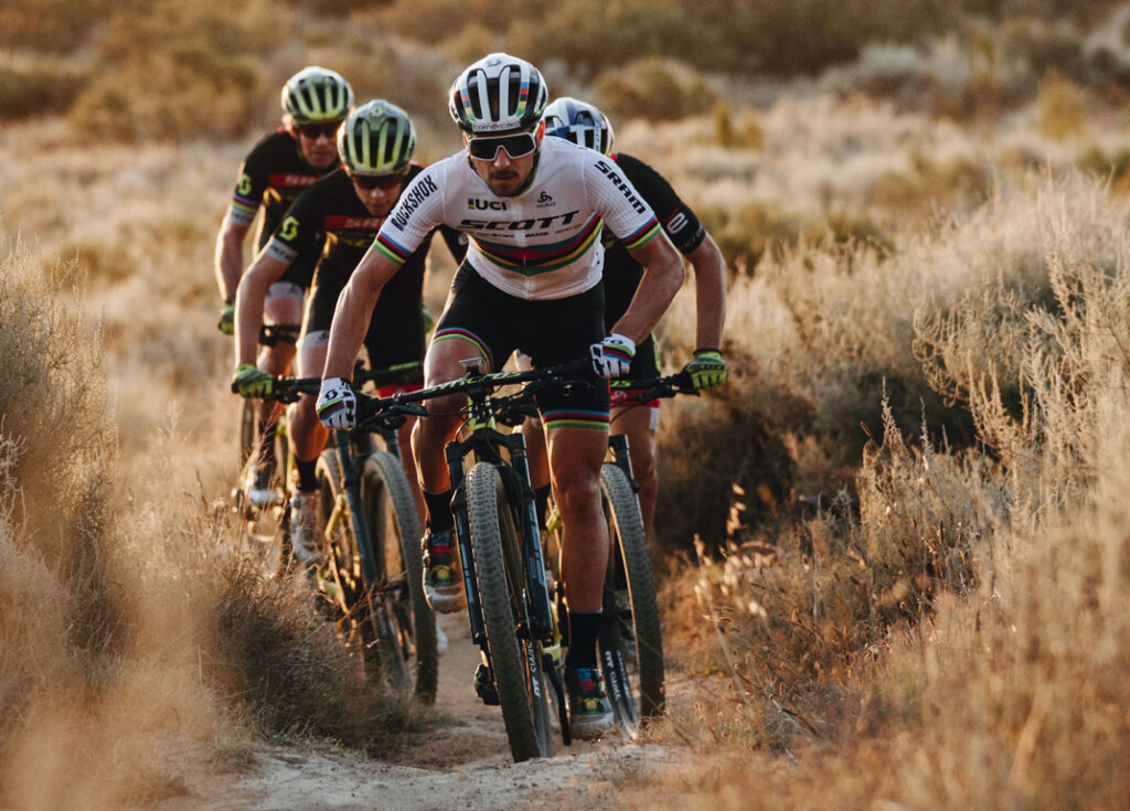 Mountain bike icons: Nino Schurter