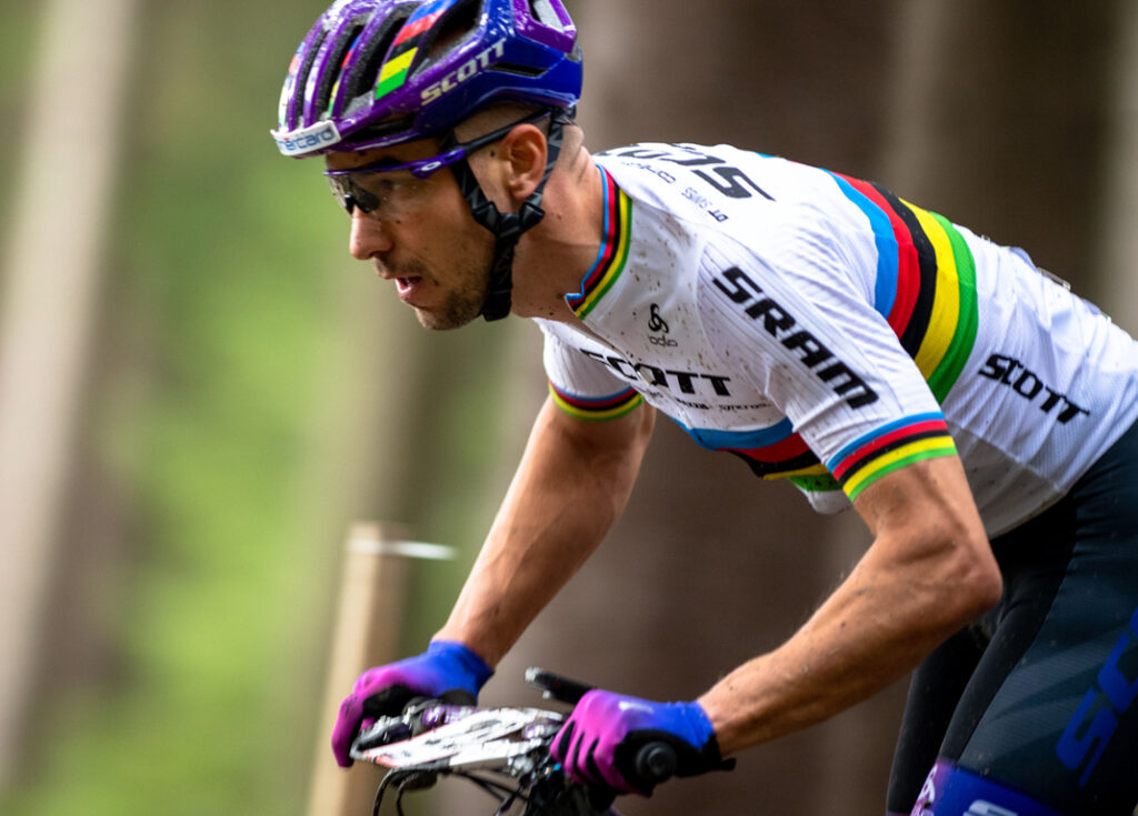Mountain bike icons: Nino Schurter