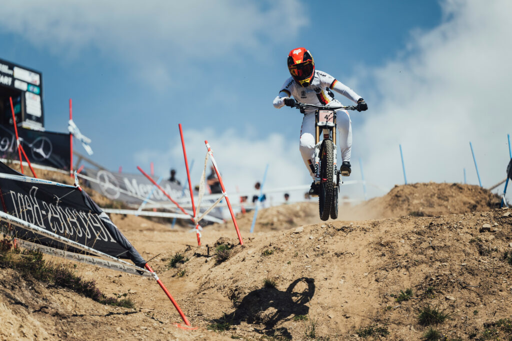 2022 UCI MTB World Championships Downhill Nina Hoffman