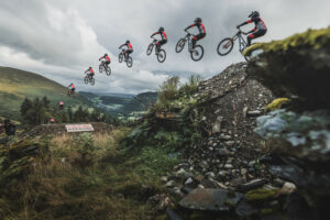 2022 Red Bull Hardline Bernard Kerr jump downhill