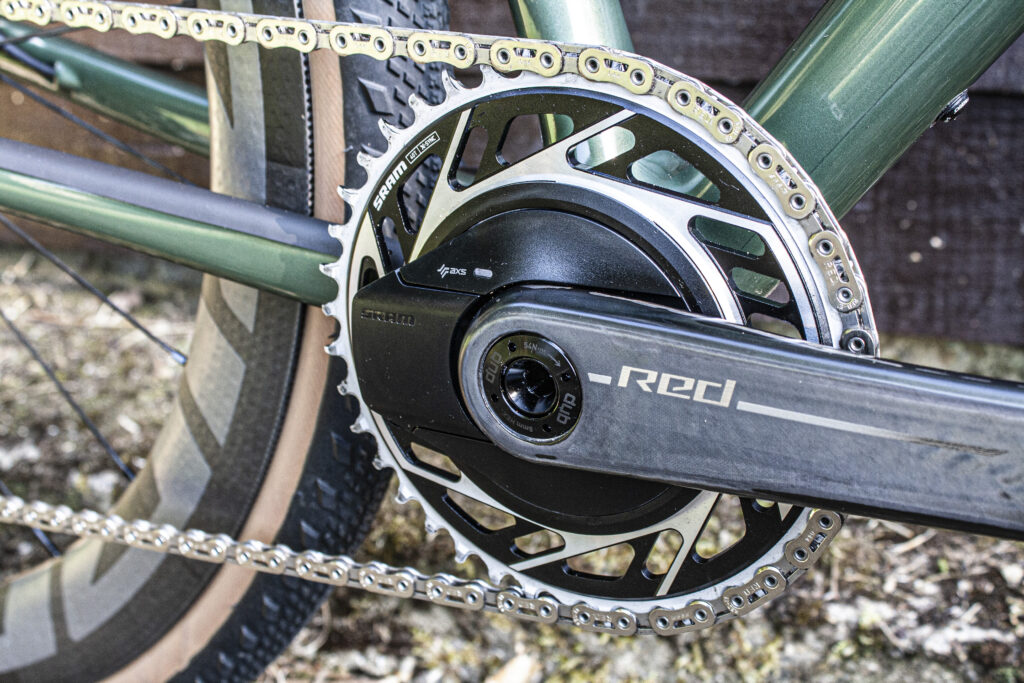 SRAM Red XPLR AXS crank and PM
