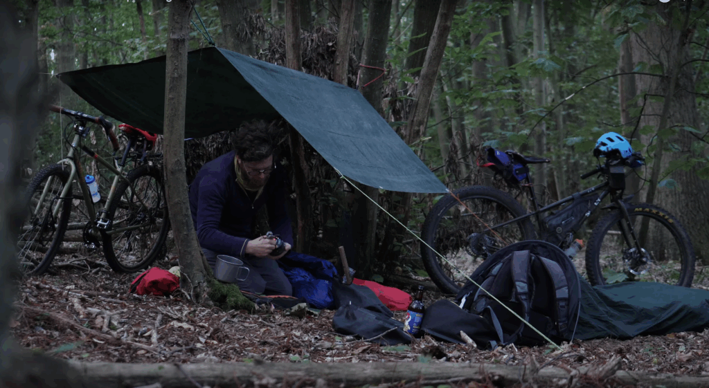 Cycling Uk bikepacking video image