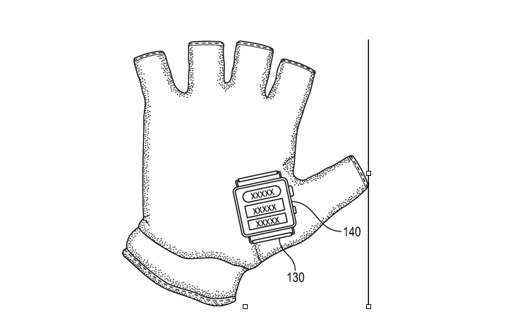 Active Device Glove patent