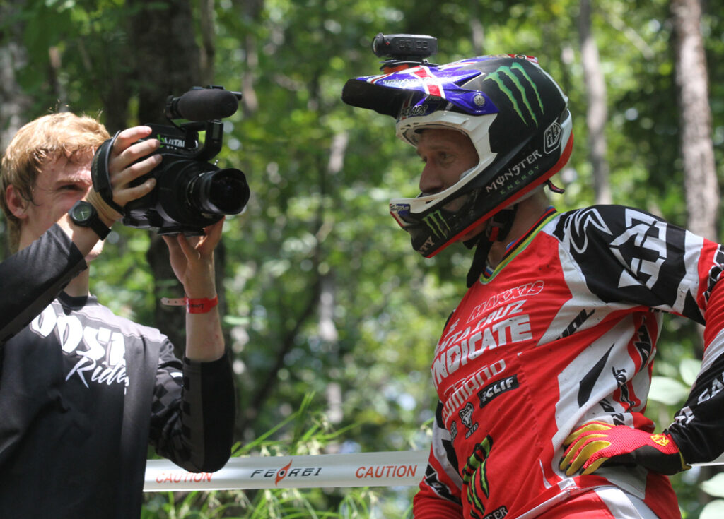Mountain bike icons - Steve Peat