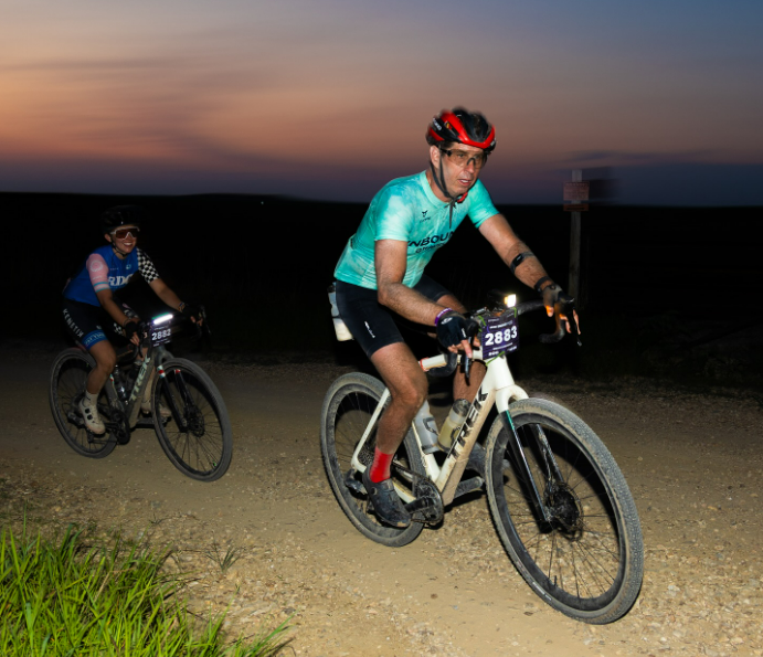 Unbound Gravel 2025 nighttime shot – Unbound Gravel