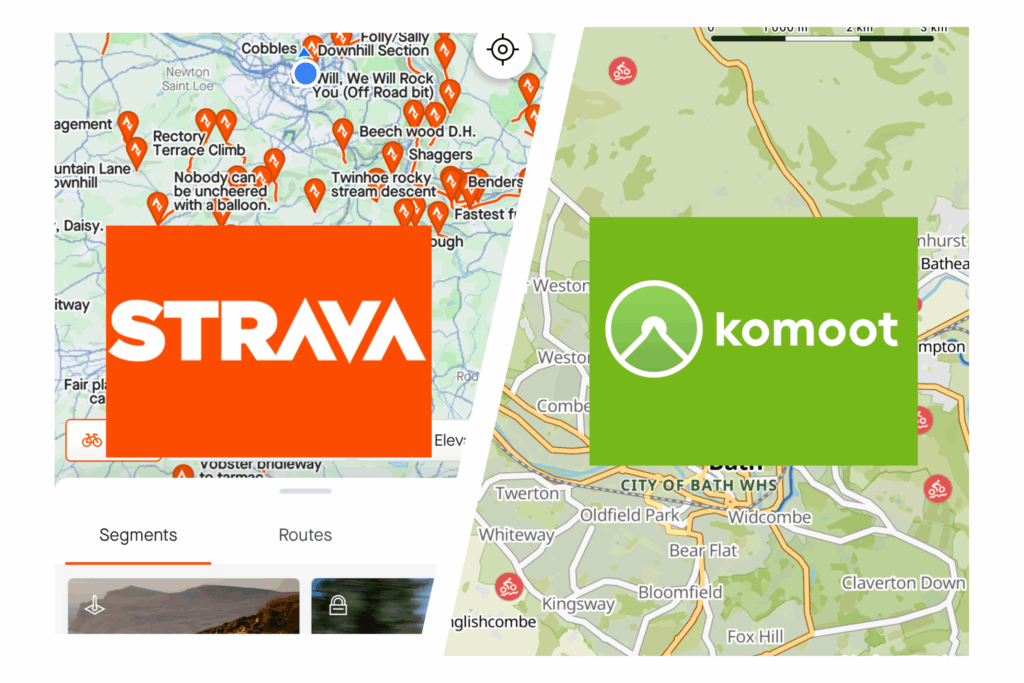 Strava vs komoot hero