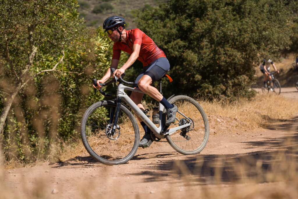 YT Szepter gravel bike action shot
