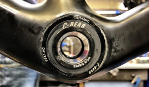 Bearings on a bicycle