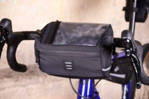 BTR Water Resistant Handlebar Bike Bag With Phone Navigation Pocket