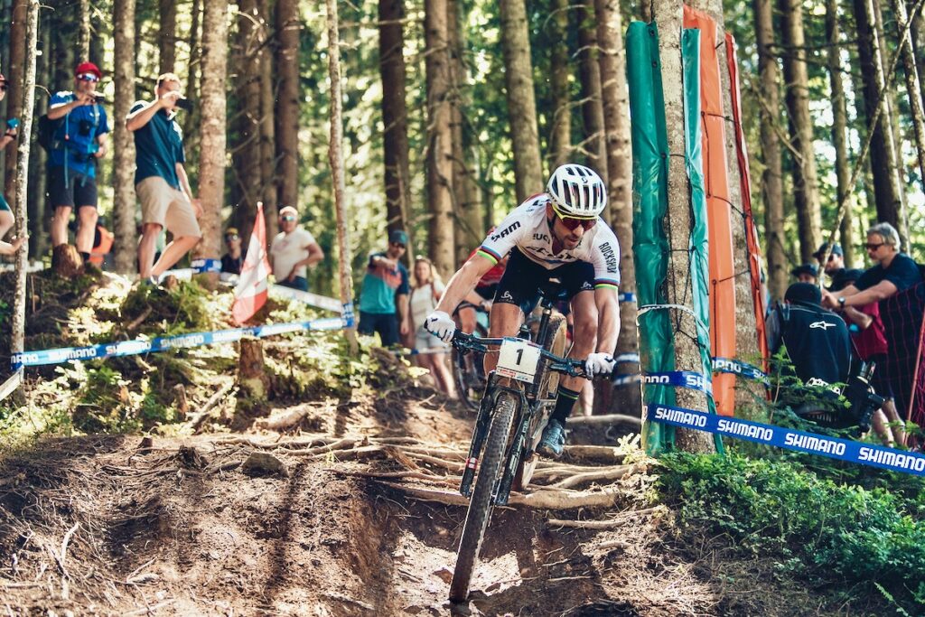 Nino Schurter in action