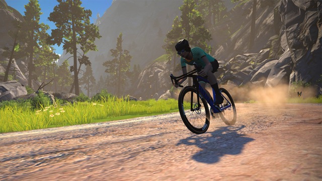 Zwift outdoor gravel