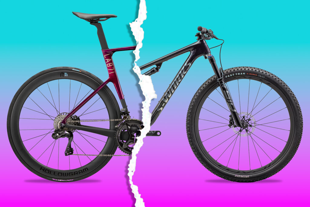 road bike vs mountain bike