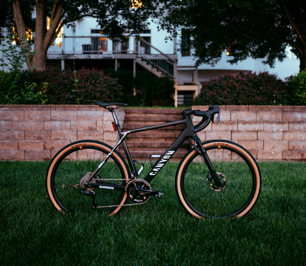 Canyon gravel bike from Unbound 2025 full 2