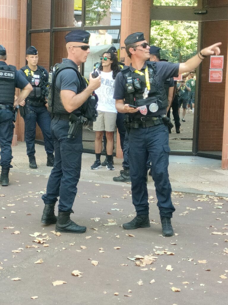 Tour de France stage 11 protester