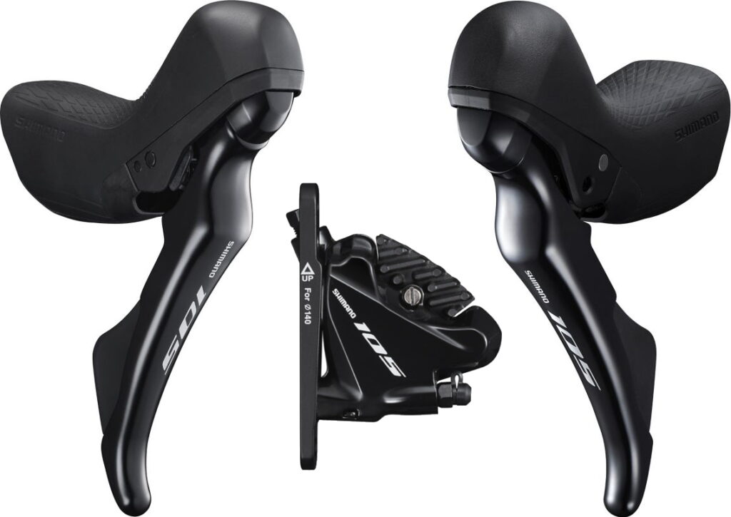 105 R7000 hydro brifters
