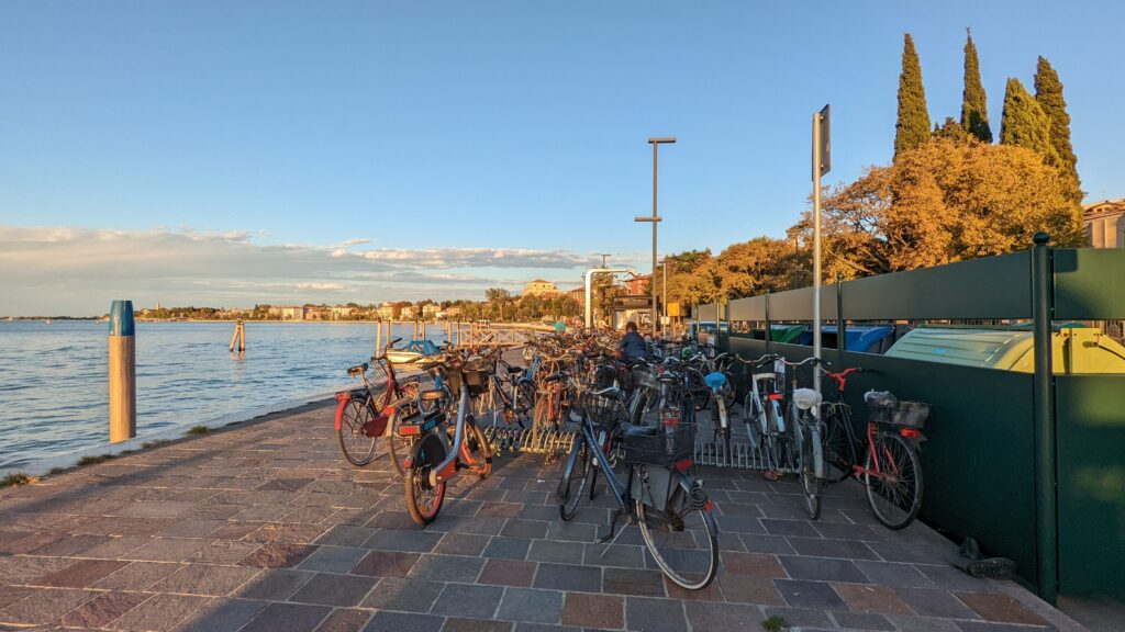 Bikes at Lido