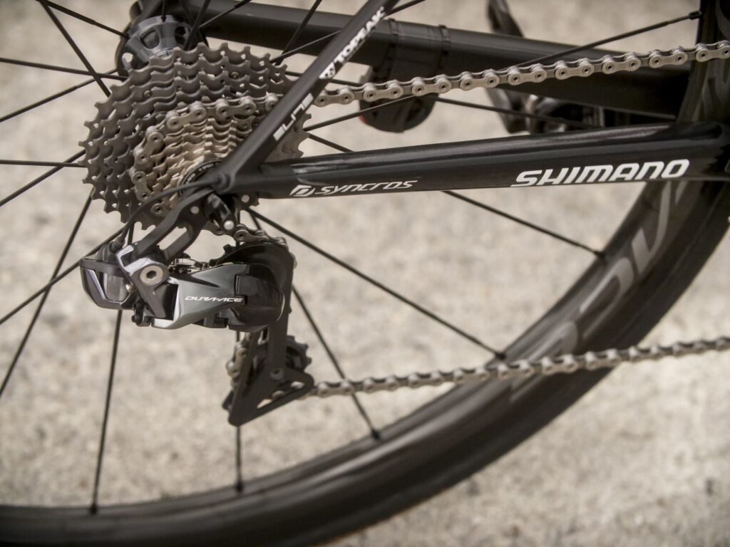 2018 Scott Addict RC rear derailleur &copy; Cor Vos