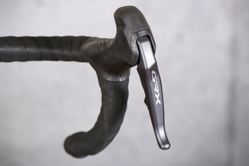 2021 Shimano GRX Di2 groupset – lever