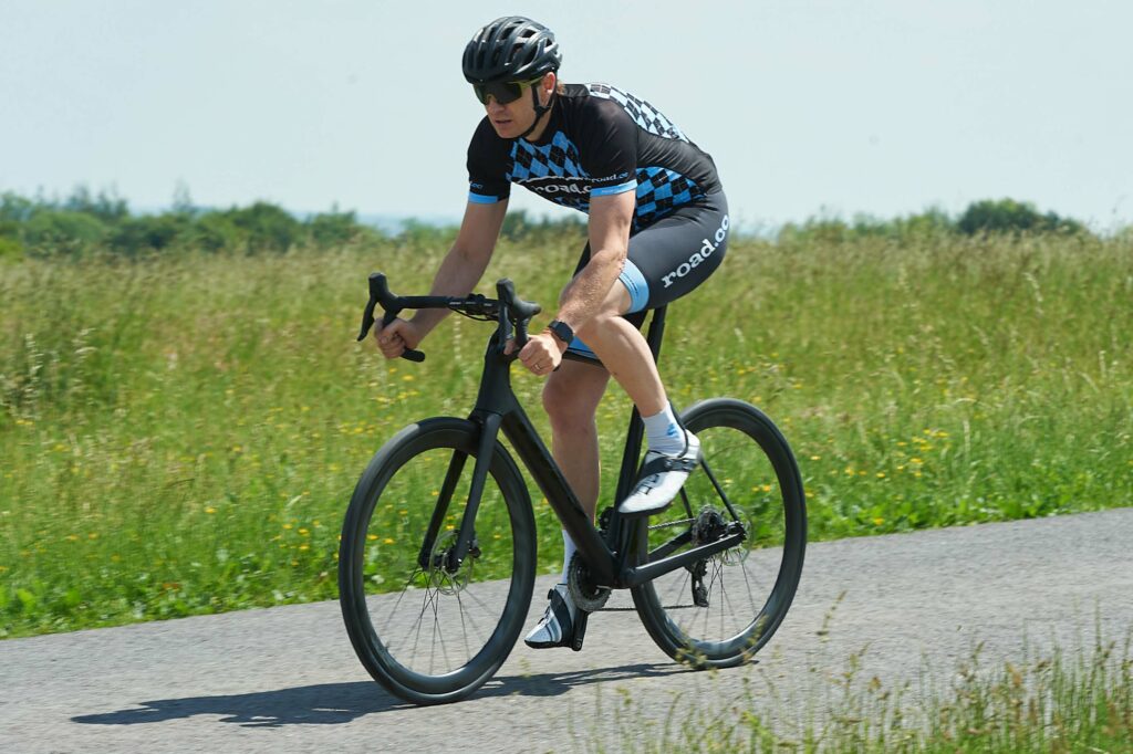 2021 Trek Domane SL Disc frameset – riding 4