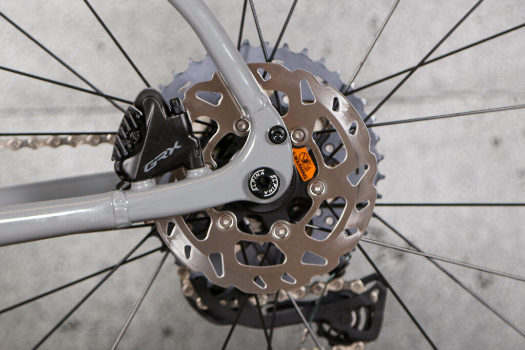 2022 Dolan GXA Aluminium Disc Gravel Bike – rear disc brake.jpg