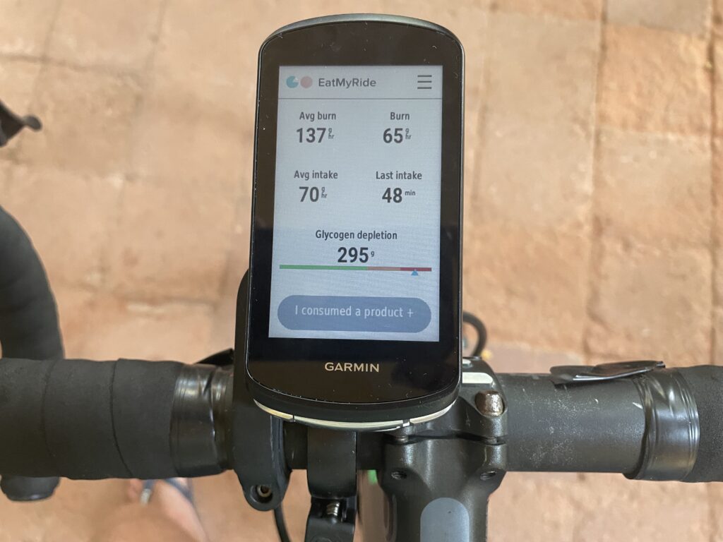 2022 Eatmyride app energy consumption