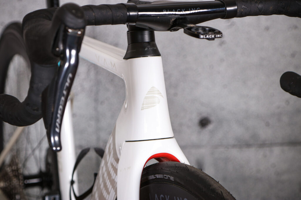 2022 Factor Ostro VAM frameset – head tube badge.jpg