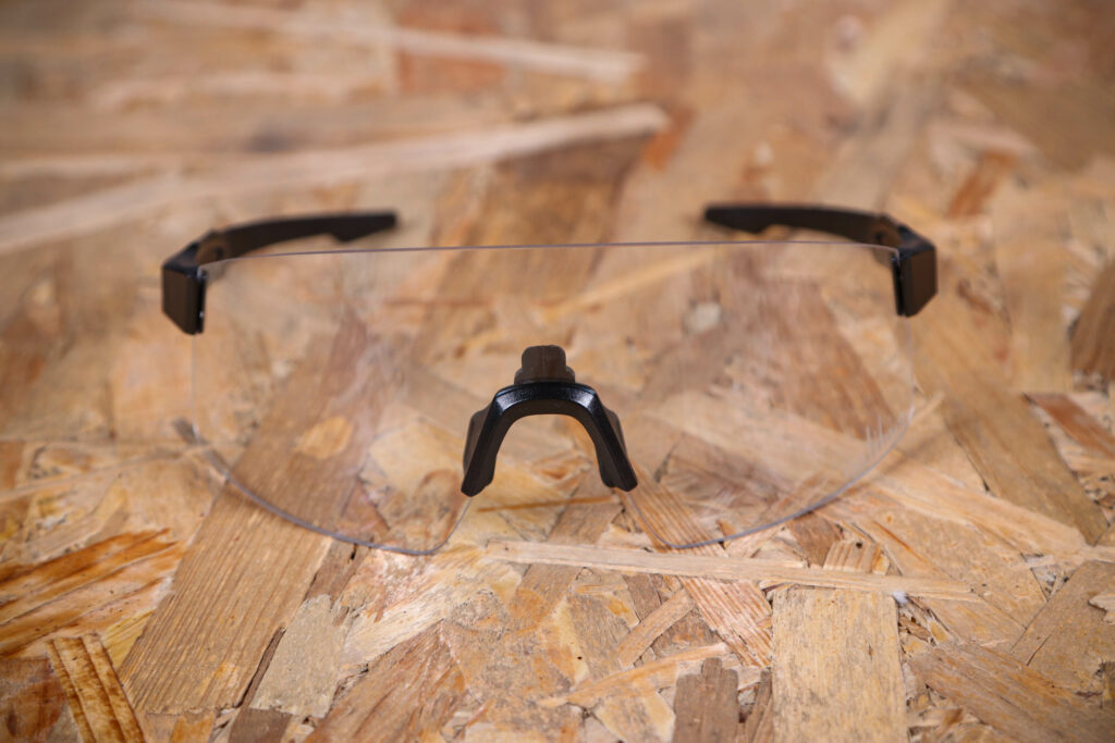 2022 Galibier Regale Ultra Optics &ndash; Crystal Black Frame &ndash; Clear Plasma Lens &ndash; front.jpg