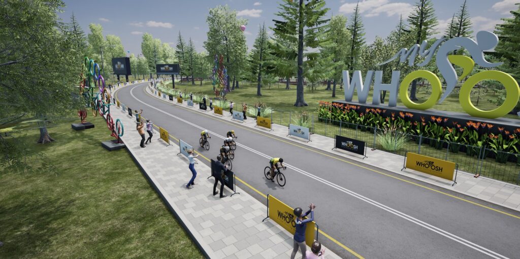 2022 MyWhoosh virtual cycling Australia - 1