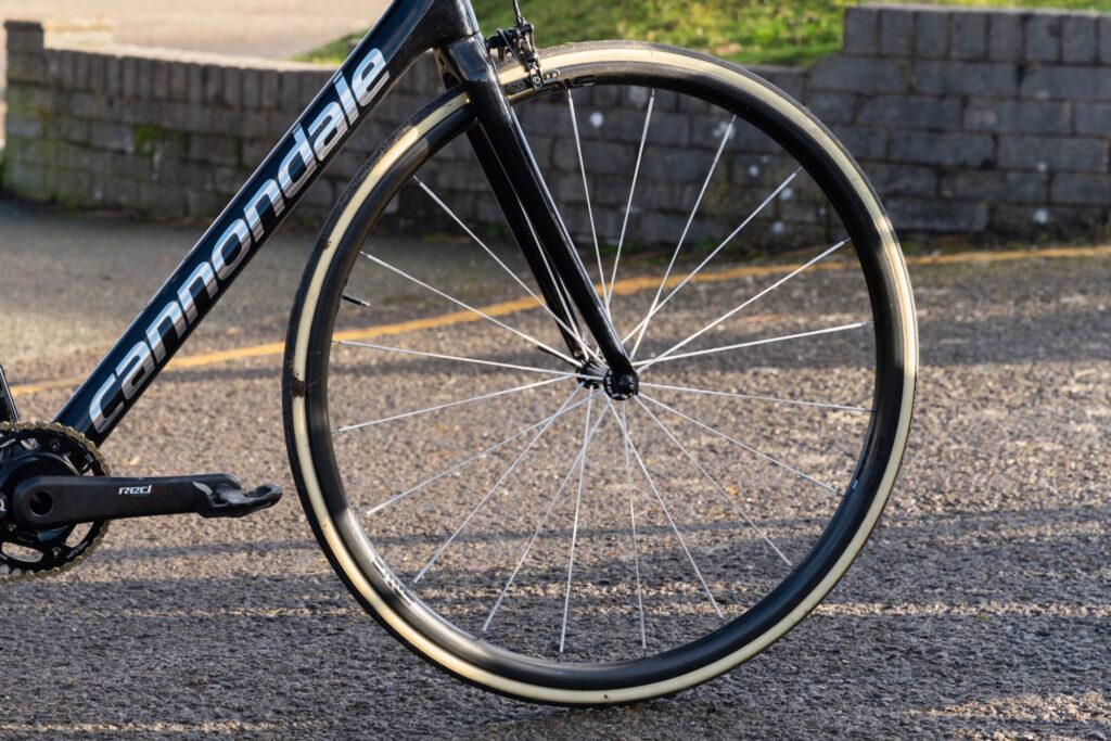 2022 National Hill Climb Cannondale front wheel - 1