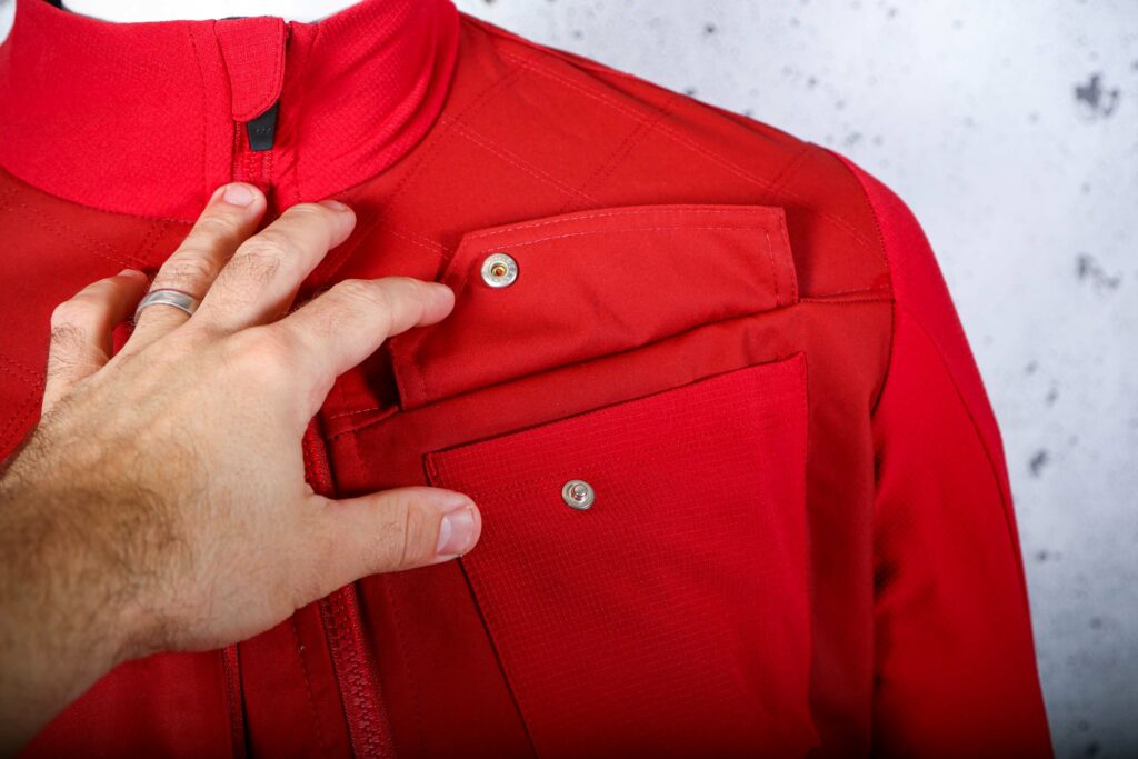 2022 Pearson Red Adventure Long Sleeve Cycling jersey &ndash; popper chest pocket.jpg