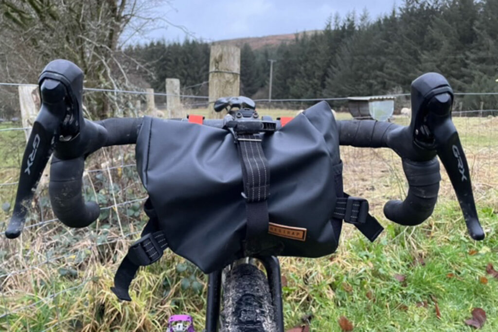 2023 Restrap Utility Hip Pack &ndash; on bars front