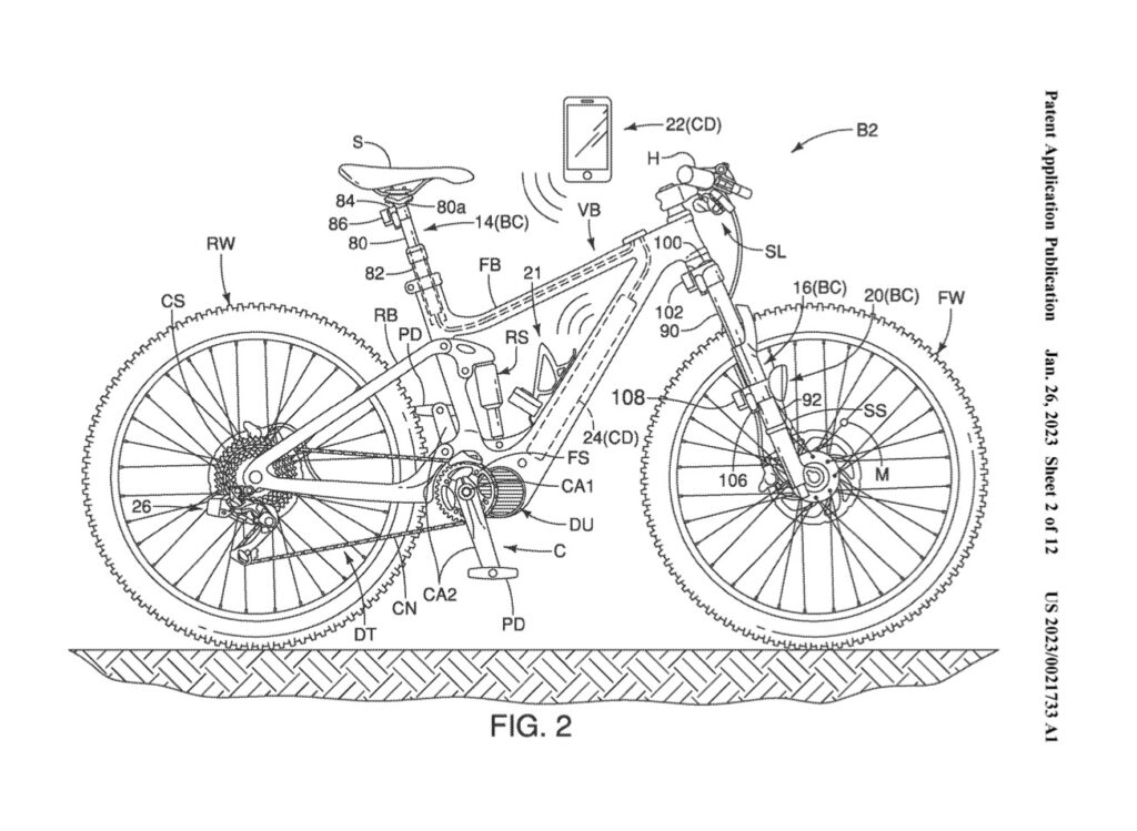 2023 Shimano non-contact patent application – 2