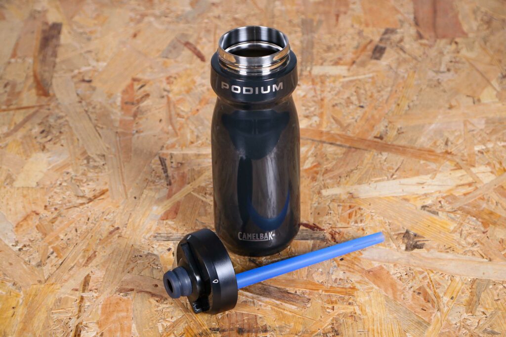 2024 Camelbak Podium Insulated Stainless Steel Water Bottle 530ml - lid off.jpg