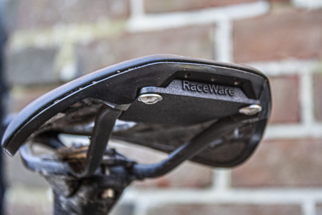 2024 Raceware Apple Airtag Holder installed on bike
