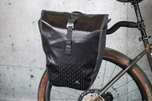 2025 Altura Thunderstorm City Waterproof Cycling Pannier – on bike 2.jpg