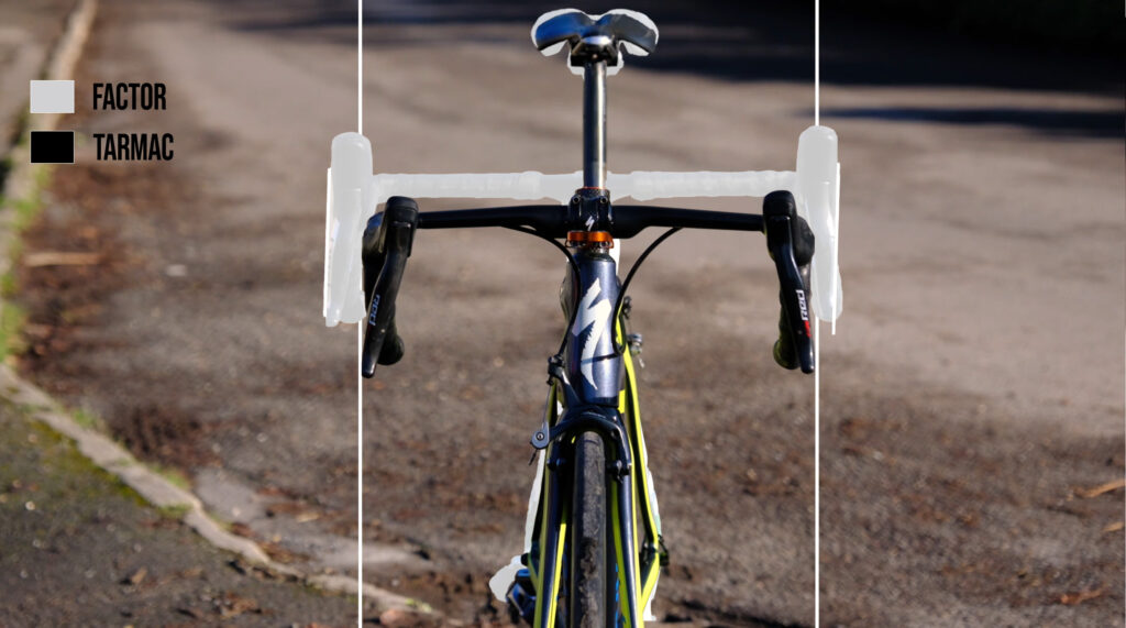2025 factor vs tarmac bar position overlay