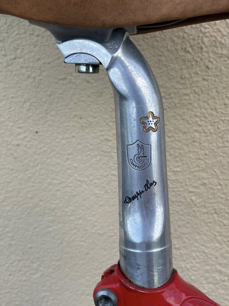 2025 Olmo track bike seatpost