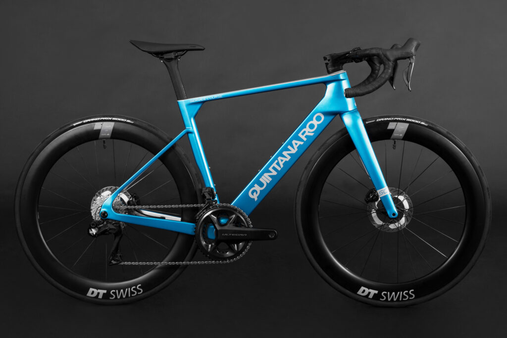 2025 Quintana Roo Service Course aero road bike – blue