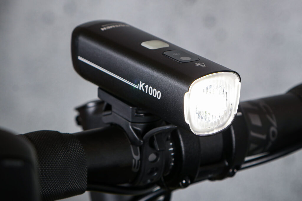 2025 Ravemen K1000 USB Rechargeable AI Nighttime Front Light - lens.jpg