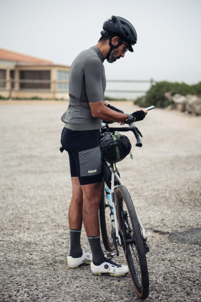 2025 Sofiane Sehili with bike