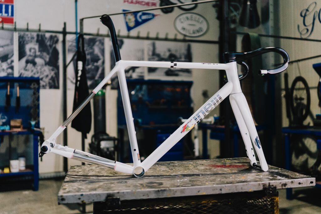 2026 Cinelli Speciale Corsa XCR frameset in workshop again