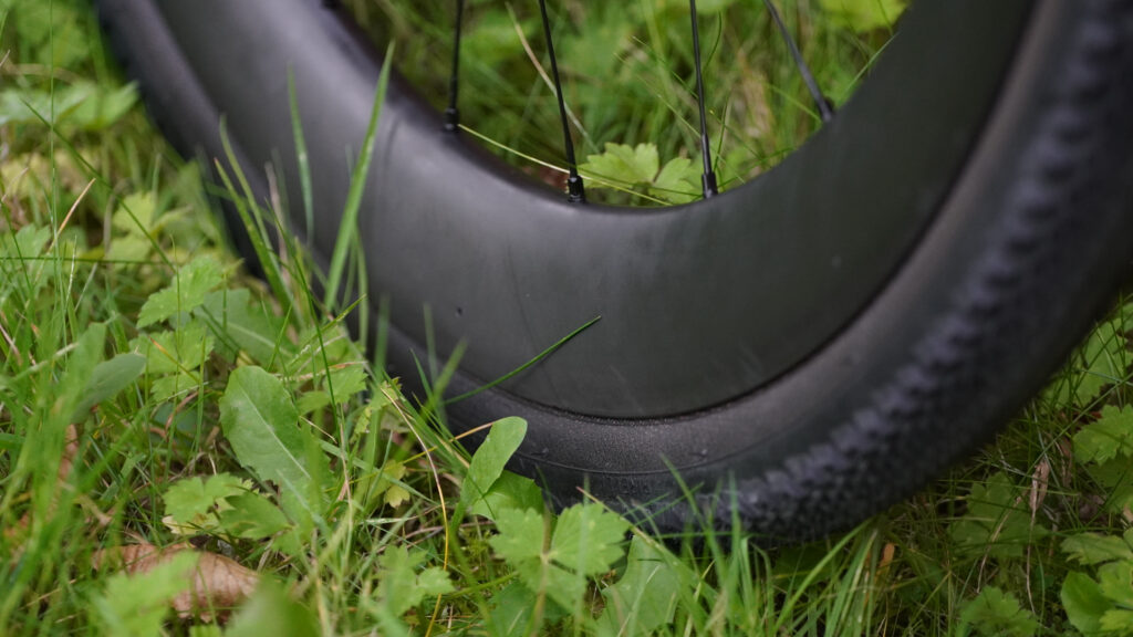 2025 Gravel Worlds Tech Gallery deep rim wheel and tyre